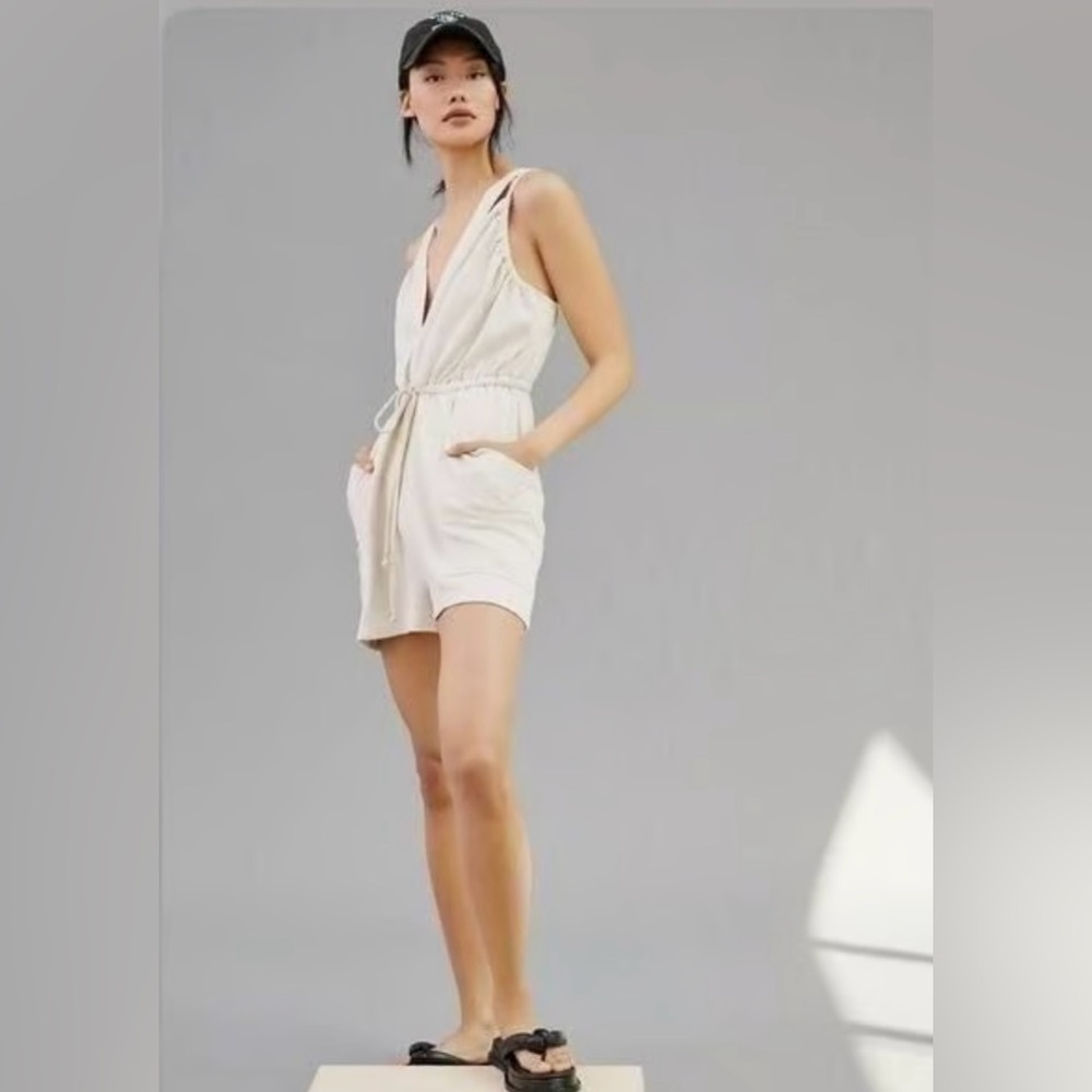 Daily Practice by Anthropologie Playa del Amore Romper - Picture 3 of 11